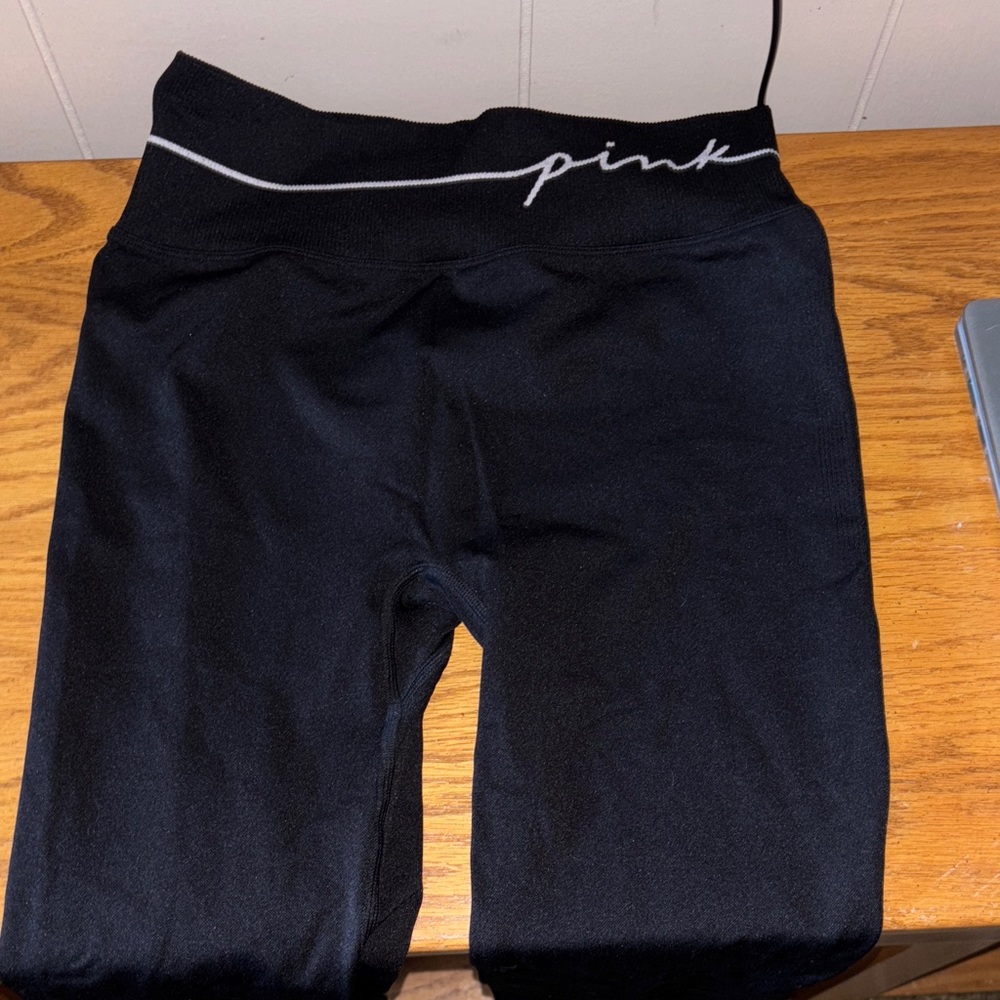 Victoria's Secret Black Seamless Leggings